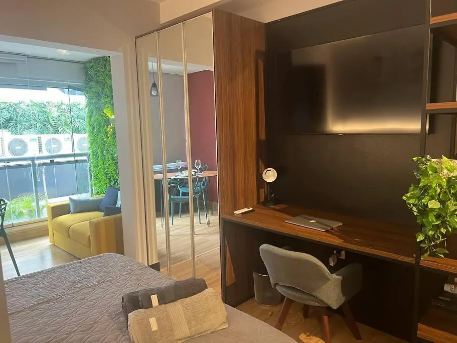 Apartment Super Studio Metro Fradique Coutinho, Perto De Tudo! Sao Paulo Brazil